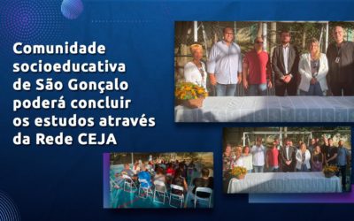 Comunidade socioeducativa de São  Goncalo terá oportunidade de concluir os estudos através da Rede CEJA