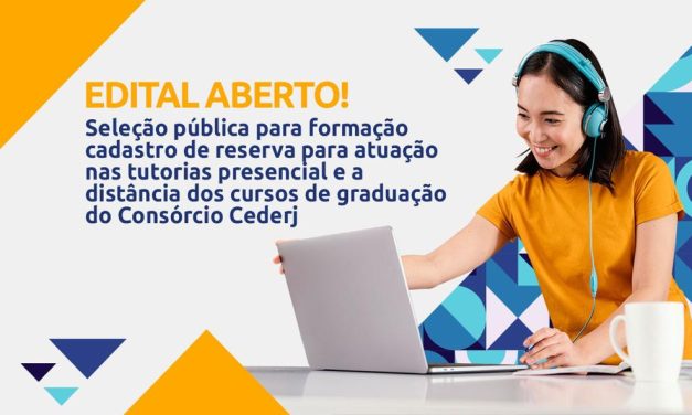 Fundação Cecierj seleciona bolsistas para atuação nos cursos do Consórcio Cederj