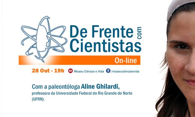 De Frente com Cientistas com a paleontóloga Aline Ghilardi