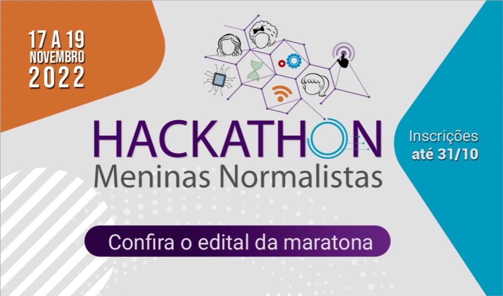 Abertas as inscrições para a Maratona Hackathon Meninas Normalistas