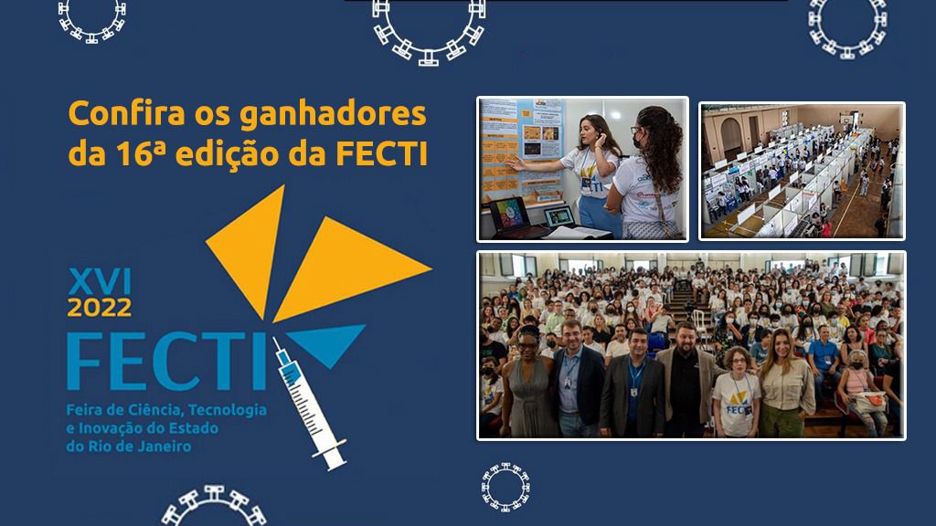 Alunos de escolas do estado do Rio são premiados na 16ª edição da FECTI