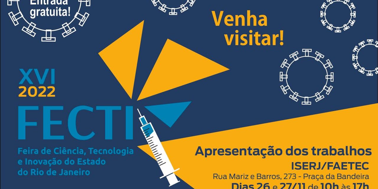 Mais de 300 estudantes vão participar da 16ª edição da FECTI, que acontece nesse final de semana no Rio