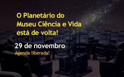 Planetário do Museu Ciência e Vida, em Duque de Caxias, reabre para o público