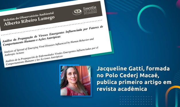 Revista acadêmica publica artigo de bióloga formada no Polo Cederj Macaé