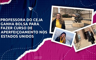 Professora de inglês do Ceja ganha bolsa de aperfeiçoamento nos EUA