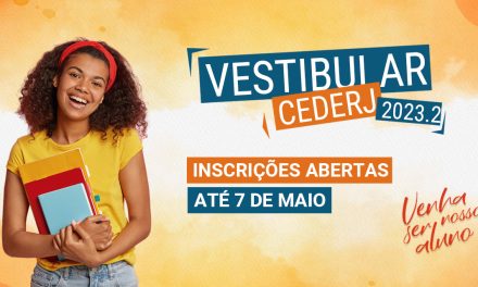 Vestibular Cederj abre inscrições para preenchimento de mais de sete mil vagas nos cursos de graduação