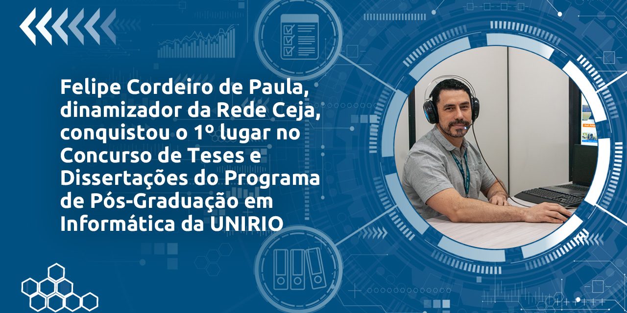 Tese de doutorado do dinamizador da Rede Ceja ficou em 1º lugar em concurso da UNIRIO