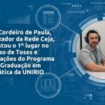 Tese de doutorado do dinamizador da Rede Ceja ficou em 1º lugar em concurso da UNIRIO