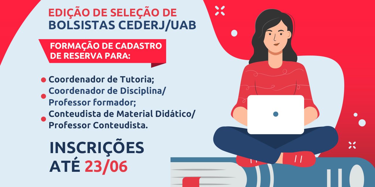 EDITAL ABERTO DE COORDENADORES DE DISCIPLINA, TUTORIA E CONTEUDISTAS (01/2023)