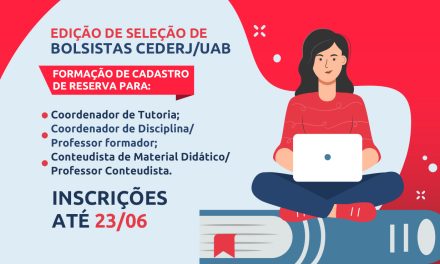 EDITAL ABERTO DE COORDENADORES DE DISCIPLINA, TUTORIA E CONTEUDISTAS (01/2023)