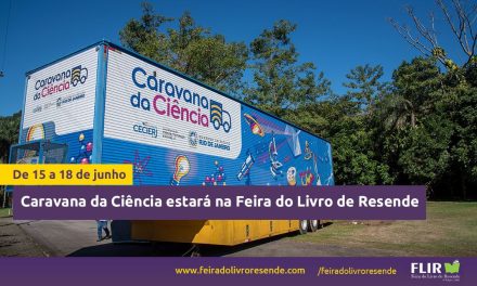 Caravana da Ciência participa da Feira do Livro de Resende