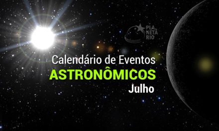 Confira o calendário astronômico do mês de julho