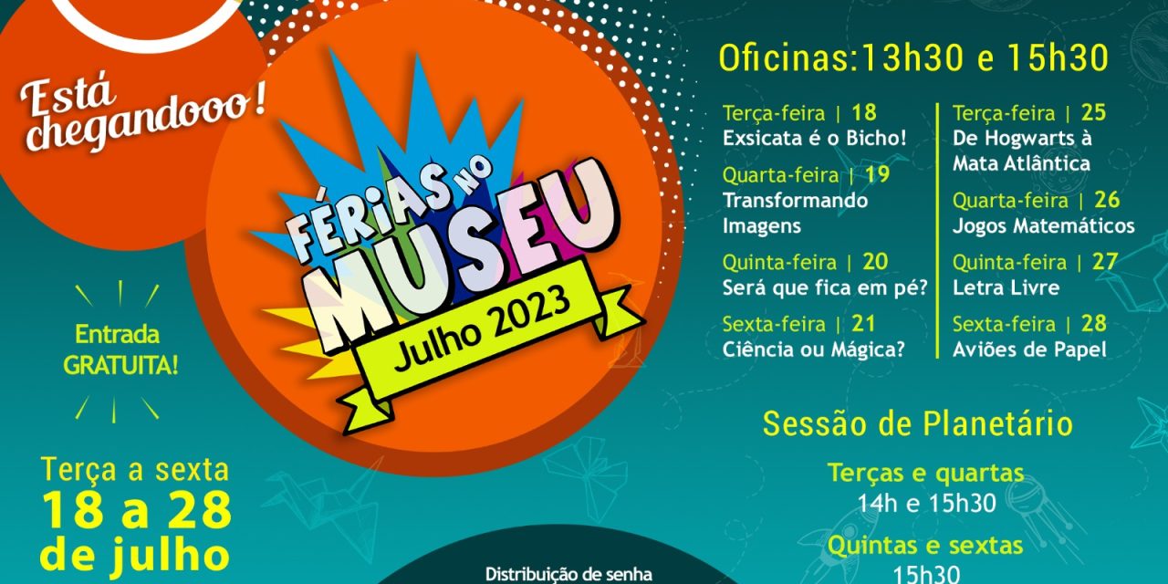 Museu Ciência e Vida prepara programação especial para as férias de julho