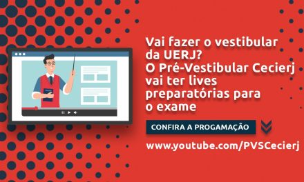 Lives do Pré-Vestibular Cecierj preparam alunos para exame da UERJ