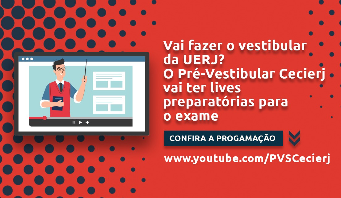 Lives do Pré-Vestibular Cecierj preparam alunos para exame da UERJ