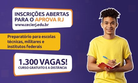 Fundação Cecierj abre 1300 vagas para curso preparatório para escolas  técnicas, militares e institutos federais