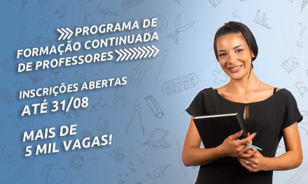 Fundação Cecierj abre novas inscrições para o Programa de Formação Continuada de Professores