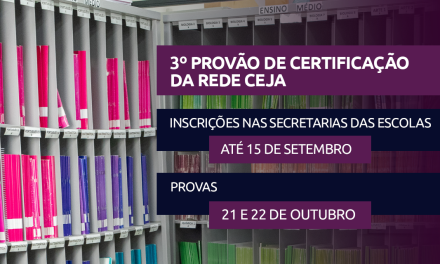 Governo do Estado do Rio fará prova de conclusão para ensinos fundamental e médio