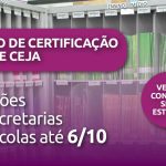 Inscrição para o Provão da Rede CEJA é prorrogada até 06/10