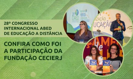 Cecierj participa do 28º Congresso Internacional ABED de Educação a Distância