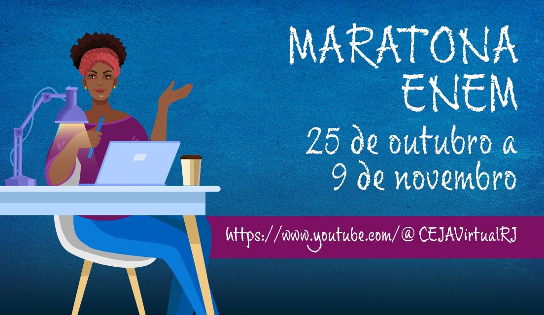 Rede Ceja realiza maratona de lives preparatórias para o Enem