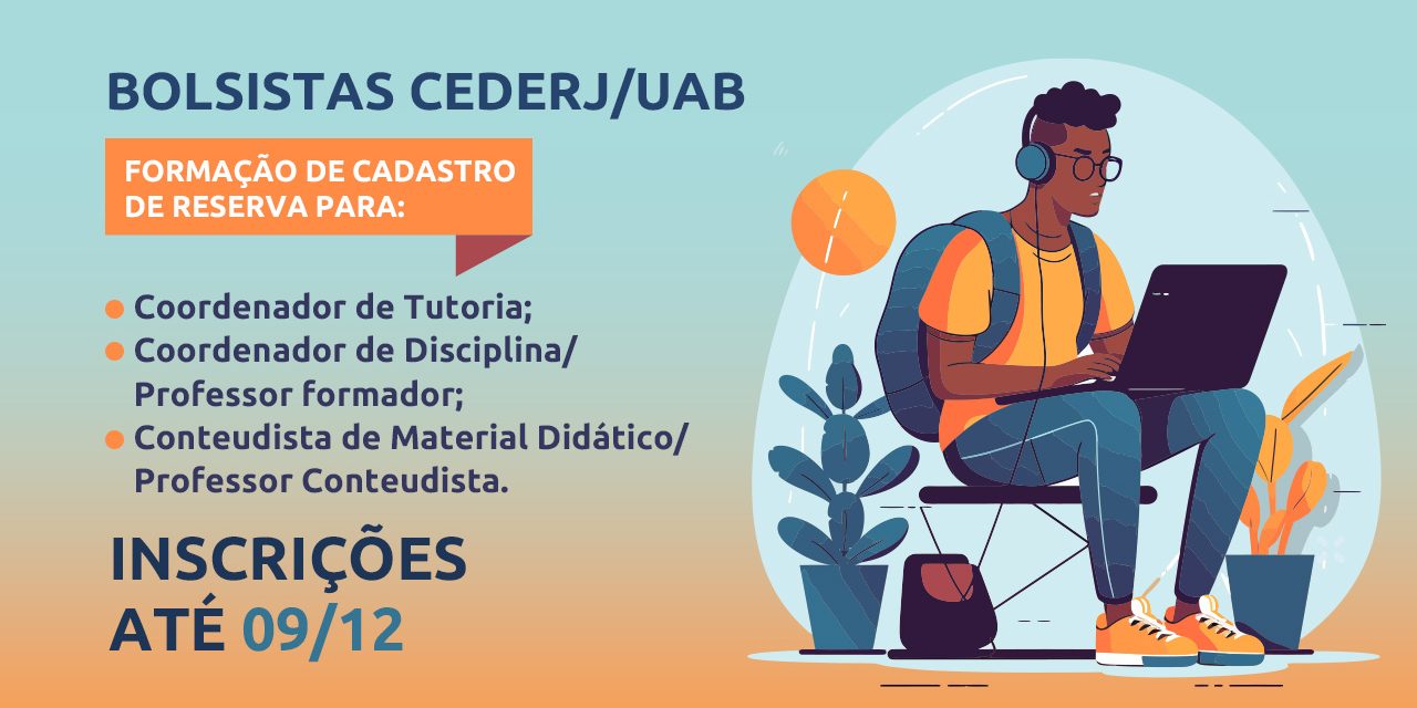 Fundação Cecierj abre edital para conteudistas e coordenadores de disciplina e de tutoria