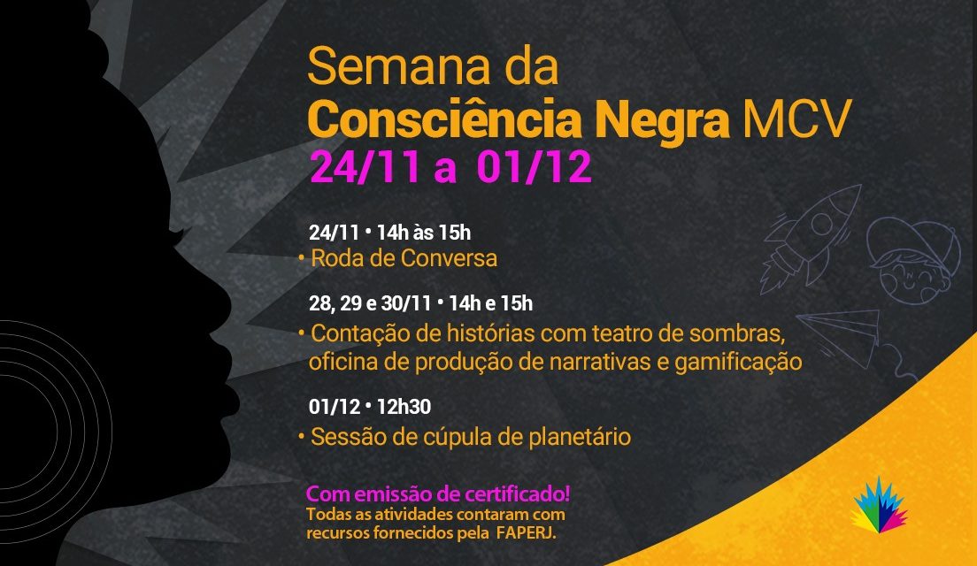 Museu Ciência Vida, em Duque de Caxias, prepara programação especial na Semana da Consciência Negra