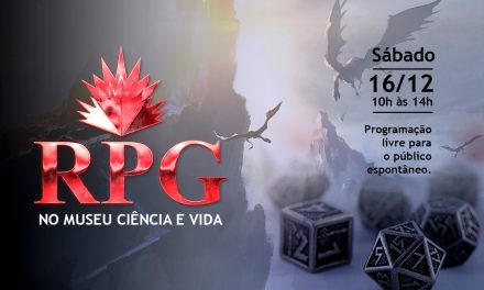 Sábado (16) é dia de RPG e jogos de tabuleiro no Museu Ciência e Vida