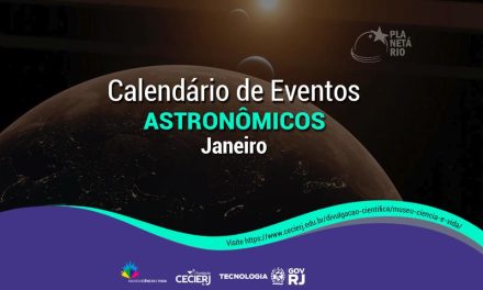 Calendário Astronômico – Janeiro de 2024
