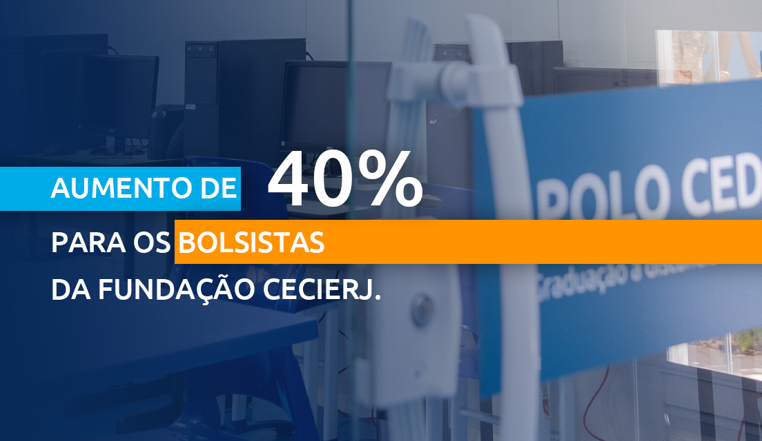 Governador Cláudio Castro concede aumento de 40% no valor das bolsas da Fundação Cecierj