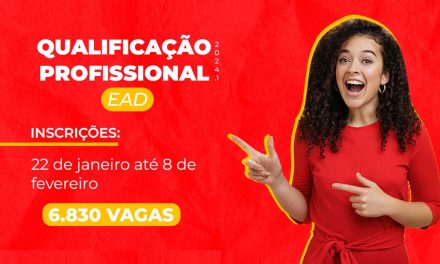 Faetec abre mais de 6.800 vagas nos cursos de Qualificação Profissional no formato EaD em parceria com a Cecierj