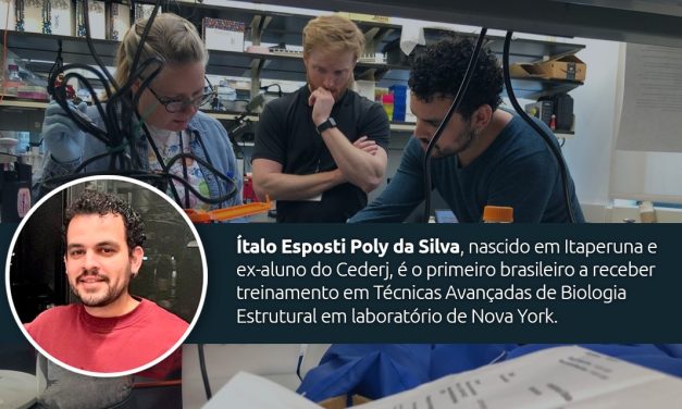 Ex-aluno do Cederj é o primeiro brasileiro a receber treinamento em Técnicas Avançadas de Biologia Estrutural em laboratório de Nova York