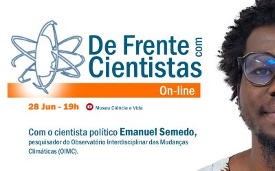 De Frente com Cientistas com o cientista político Emanuel Semedo