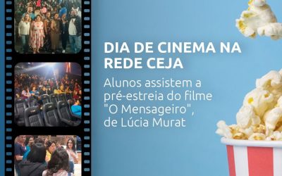 Alunos da Rede Ceja assistem à pré-estreia do filme “O Mensageiro”, de Lúcia Murat