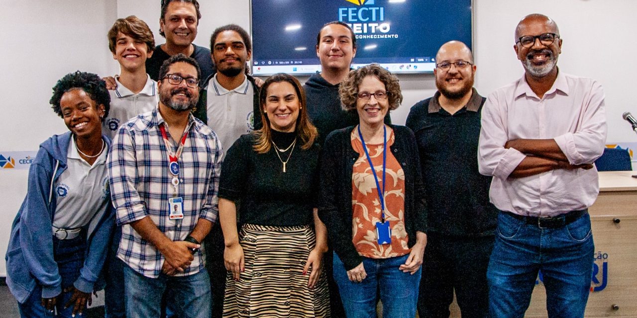 Fundação Cecierj lança documentário sobre a FECTI com participação de alunos e professores da Faetec Henrique Lage e Eliezer Max