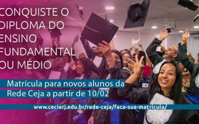 Rede CEJA abre período de matrícula para novos alunos e conta com nova escola em Cachoeiras de Macacu