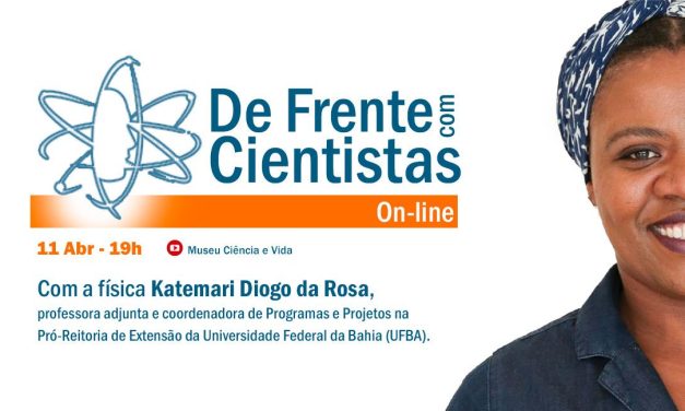 De Frente com Cientistas com a física Katemari Diogo da Rosa
