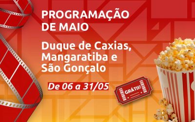 Cineclube CECIERJ leva cultura e entretenimento gratuito a Mangaratiba, Duque de Caxias e São Gonçalo em maio
