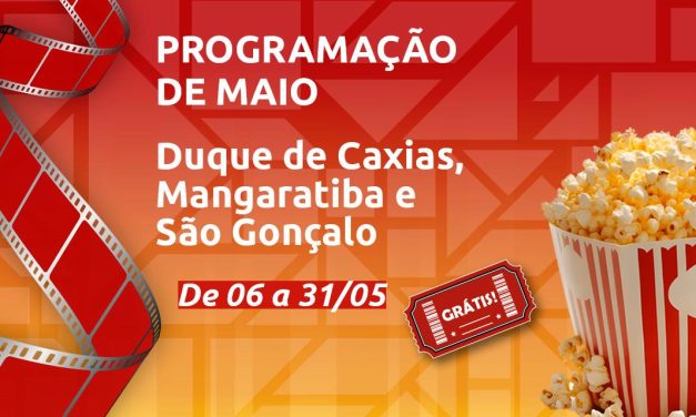 Cineclube CECIERJ leva cultura e entretenimento gratuito a Mangaratiba, Duque de Caxias e São Gonçalo em maio