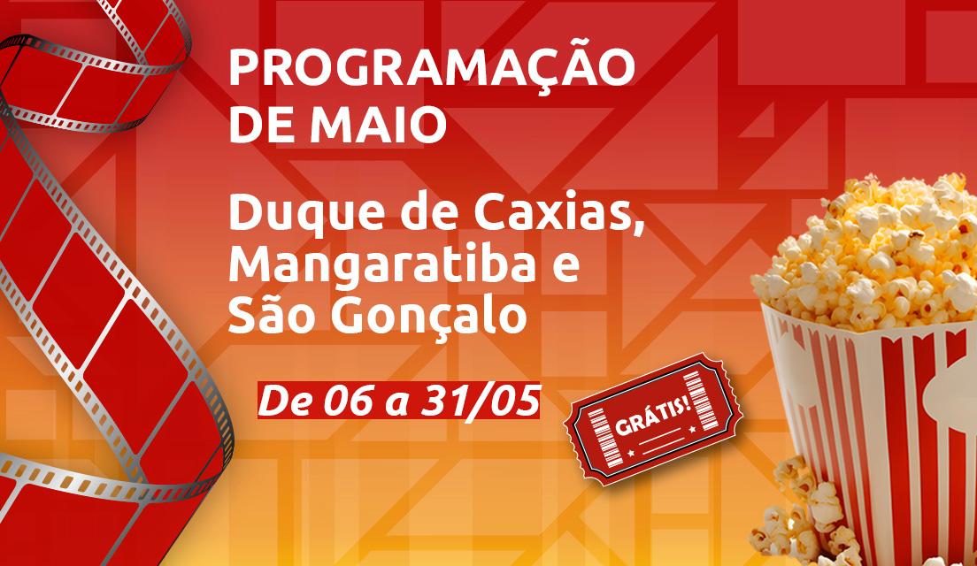 Cineclube CECIERJ leva cultura e entretenimento gratuito a Mangaratiba, Duque de Caxias e São Gonçalo em maio