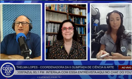 Talk Show Costazul – Olimpíada de Ciência & Arte da Fundação CECIERJ