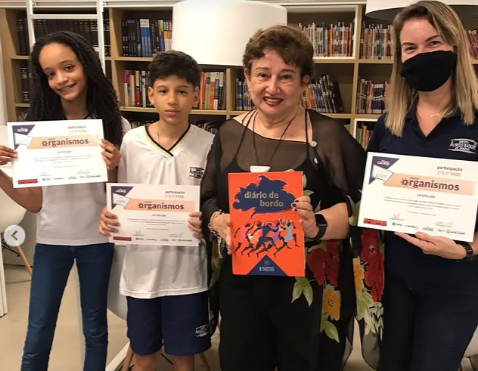 Entrega dos certificados da I Olimpíada de Ciência & Arte da Fundação CECIERJ