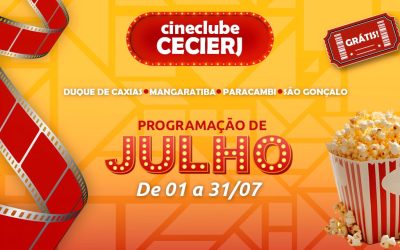Cineclube CECIERJ traz filmes imperdíveis para as férias de julho