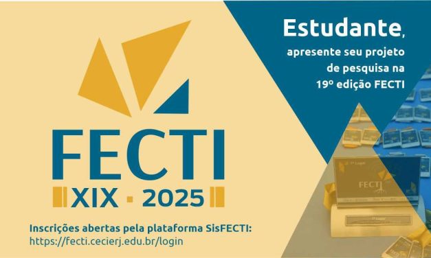 Fecti 2025: Cecierj abre inscrições para a maior feira de ciências de educação básica do estado do Rio