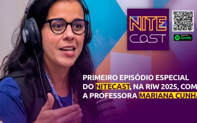 Primeiro episódio do NITECast, gravado no Rio Innovation Week 2025, é com a professora Mariana Cunha sobre acessibilidade e educação inclusiva