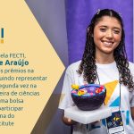 Estudante premiada na Fecti, Carolina de Araújo volta a representar o Brasil em feira internacional de ciências