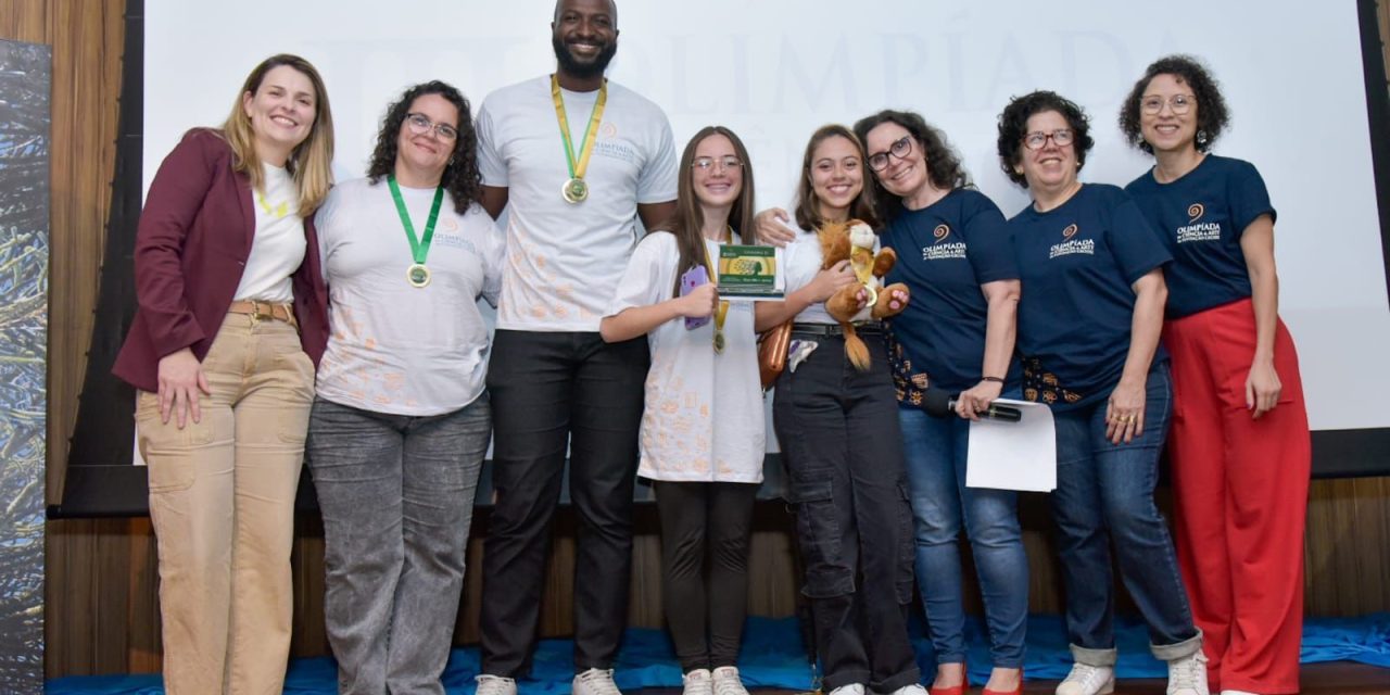 Olimpíada Ciência e Arte premia projetos em evento no Museu Ciência e Vida