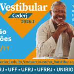 Vestibular Cederj 2026.1 tem inscrições prorrogadas até o dia 09 de novembro