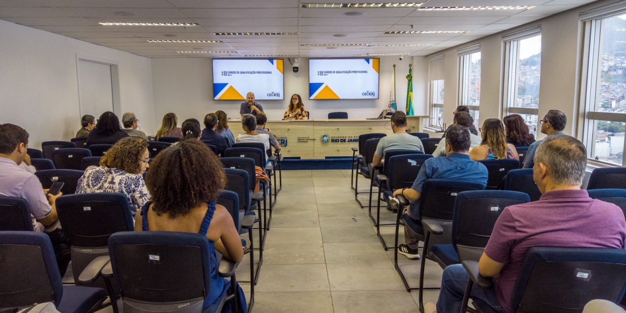 Fundação Cecierj realiza primeiro encontro dos cursos de qualificação profissional
