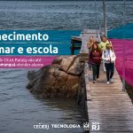 Professores da Rede CEJA vão de barco até o Saco do Mamanguá, em Paraty, e estão transformando a realidade da comunidade caiçara